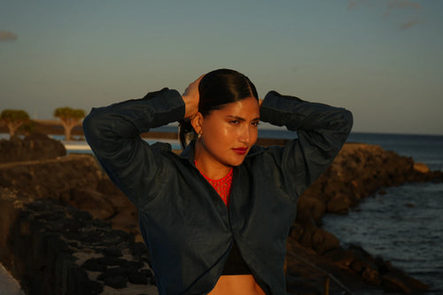 Navy Blue Shirt 