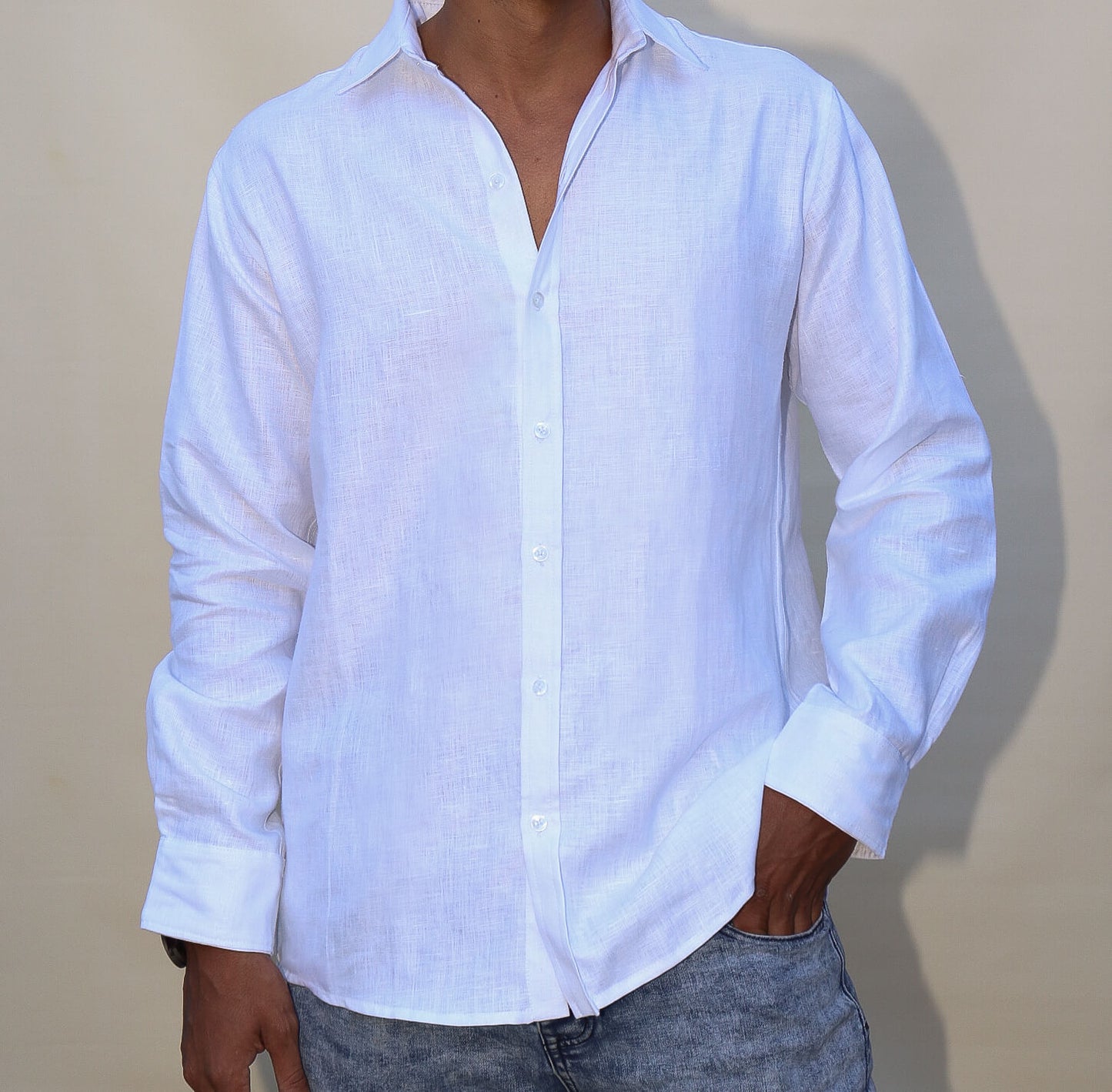 Botanic Men Shirt White