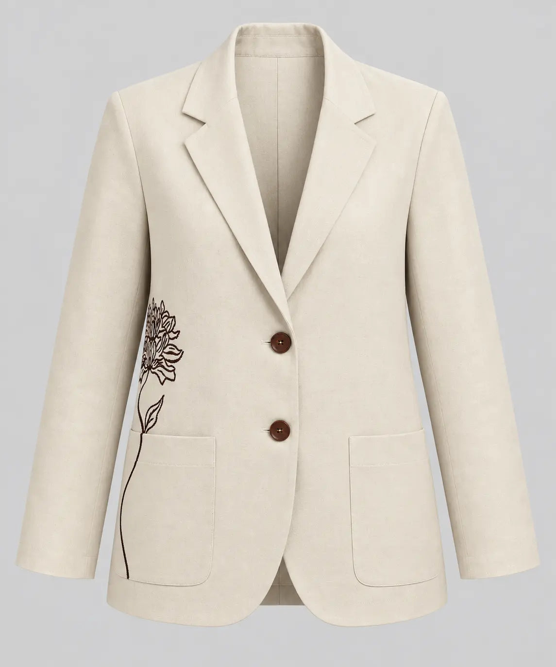 Flora Tailored Jacket Beige