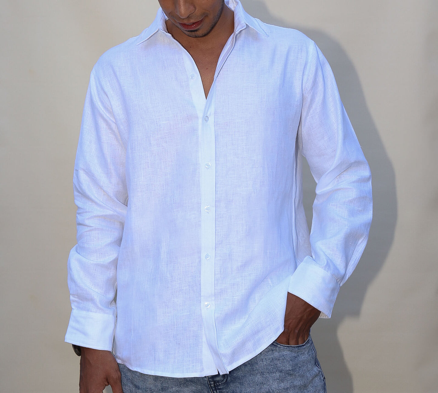 Botanic Men Shirt White