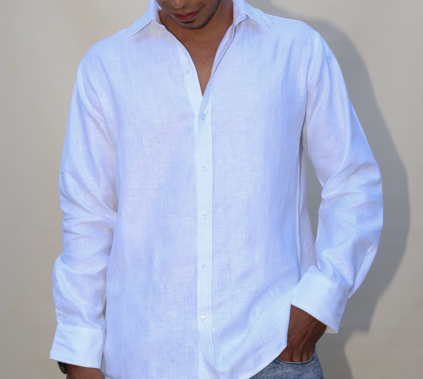 Botanic Men Shirt White