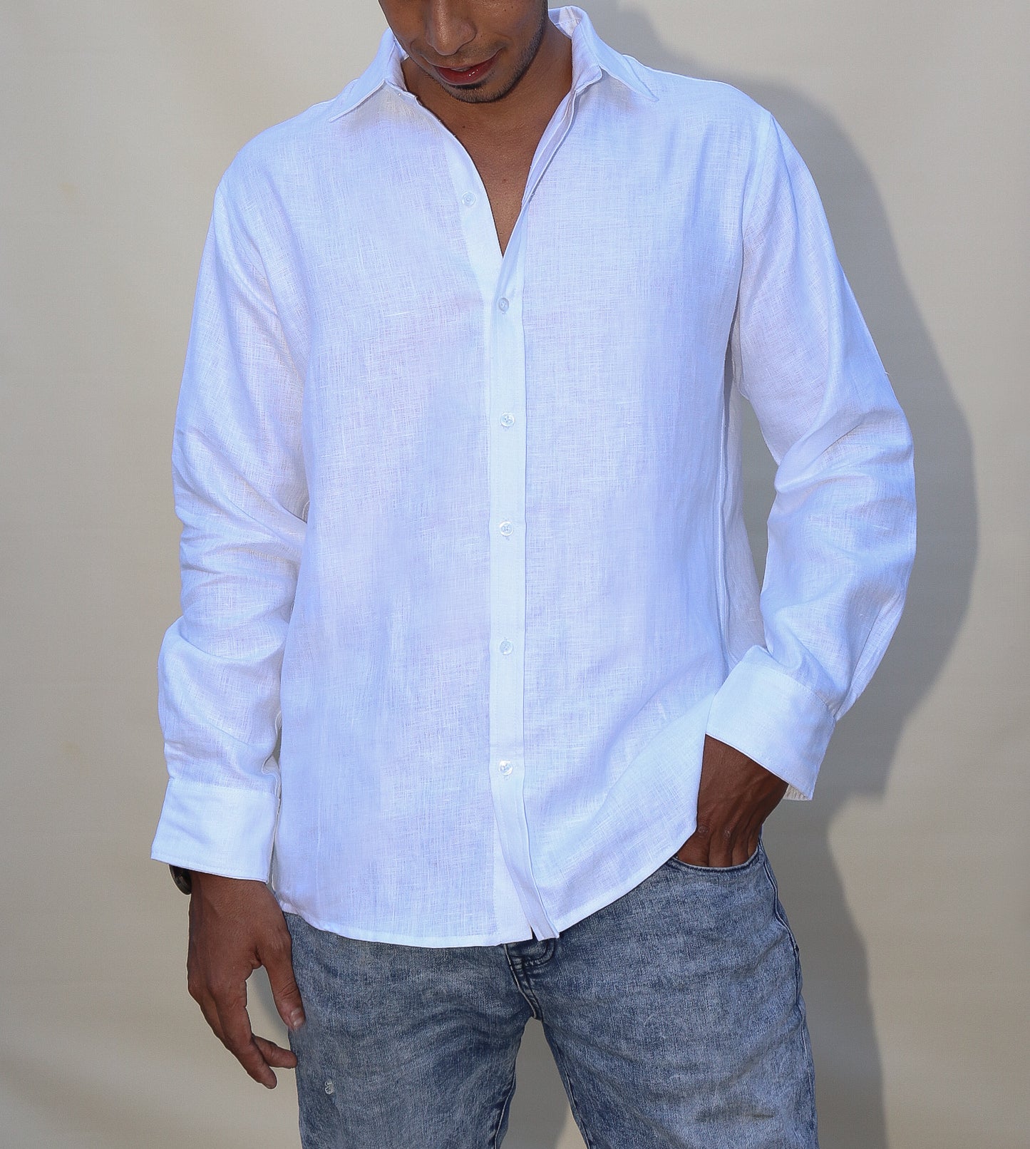 Botanic Men Shirt White